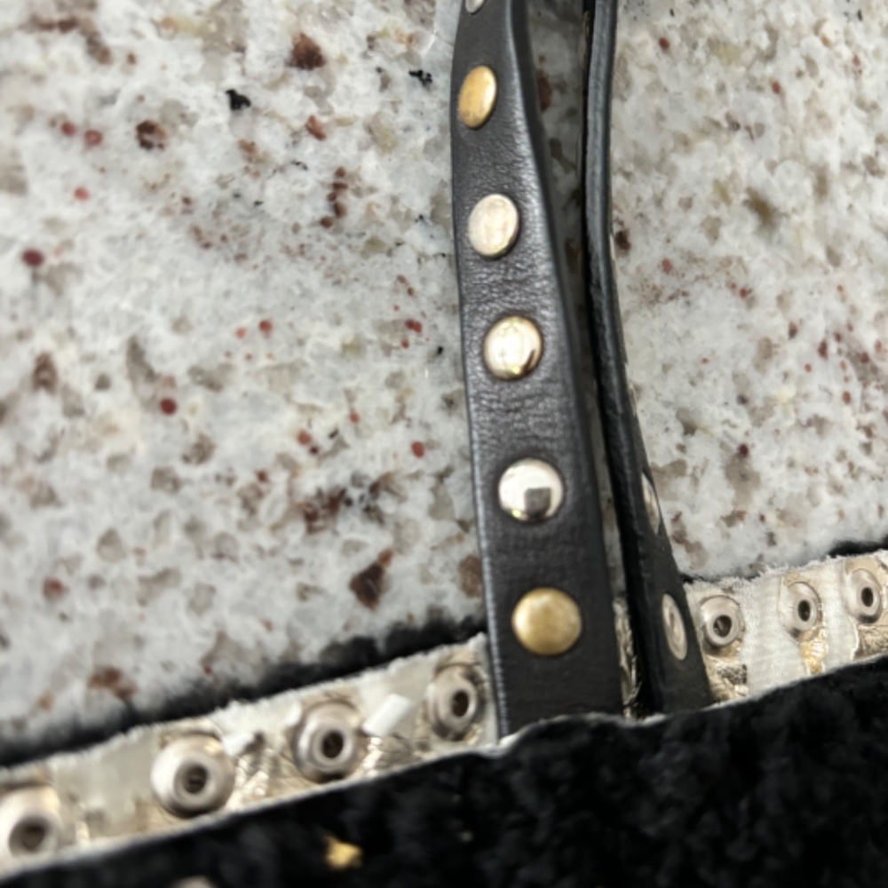 La Canadienne BLACK SHEARLING handbag - Picture 2 of 7